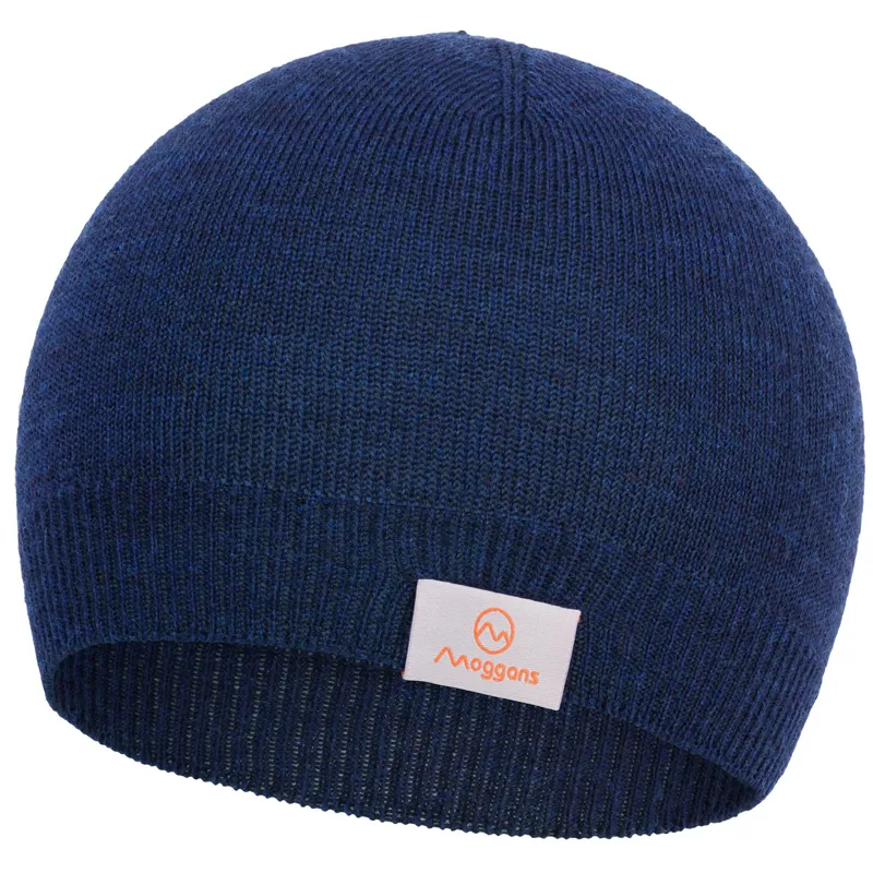Moggans Merino Beanie Navy